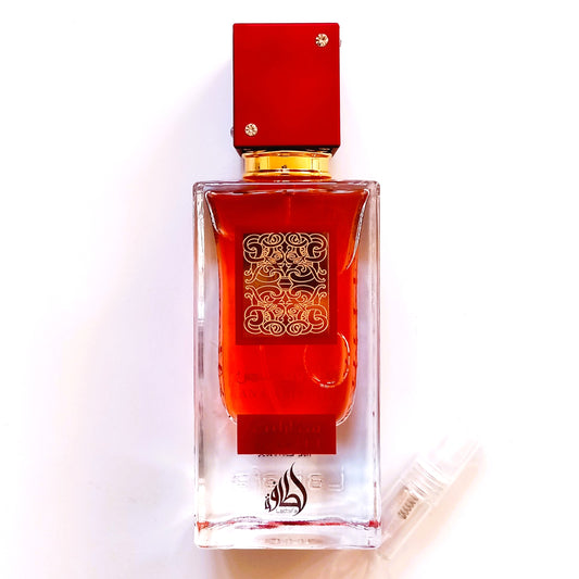 Decant Lattafa Ana Abiyedh Scarlet